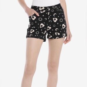 Hot Topic | Denim Planchette Ultra Hi-Rise Button-Front Shorts